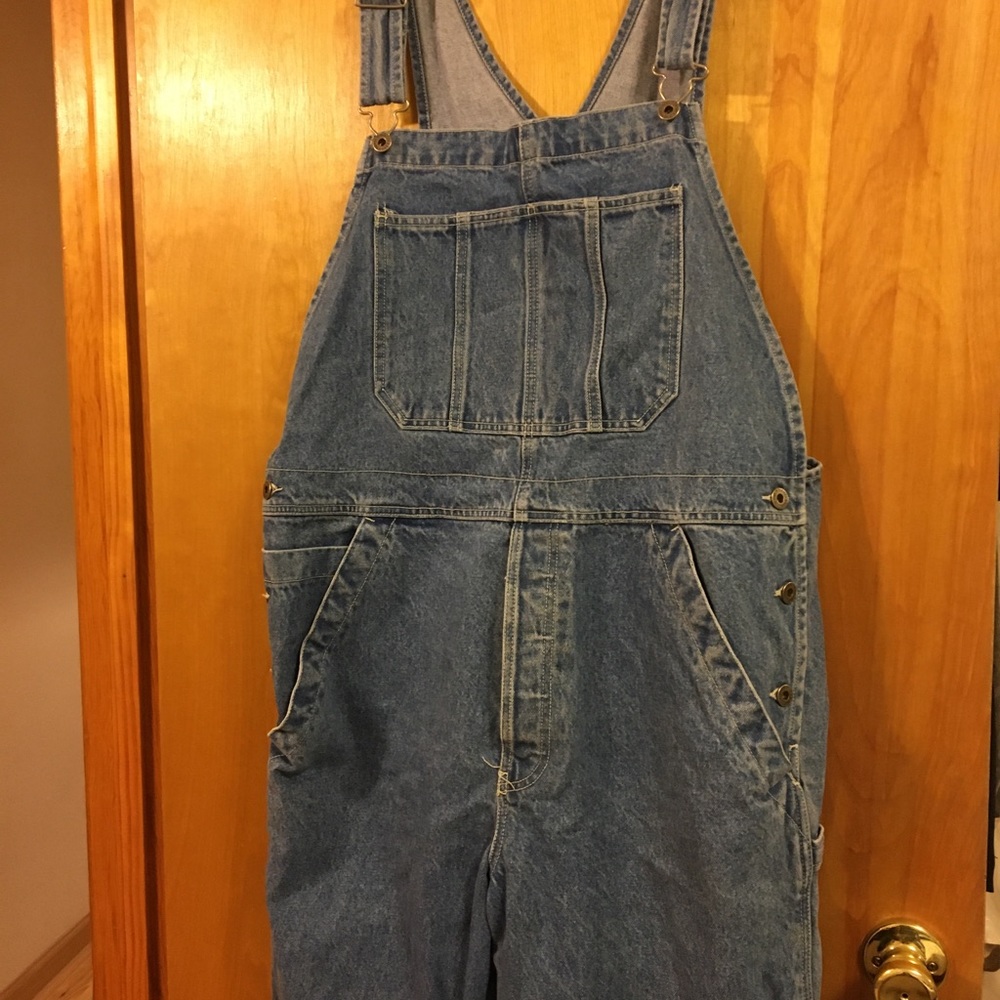 Men’s denim overalls